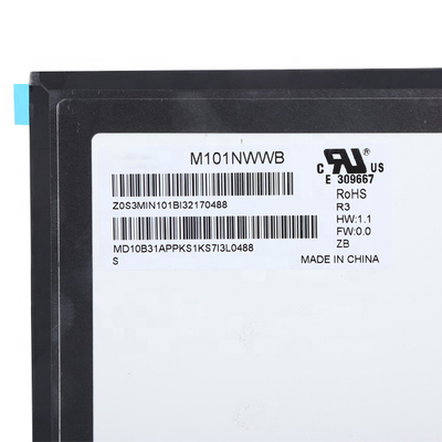 IVO M101NWWB R3 1280x800 IPS จอแสดงผล LCD ขนาด 10.1 นิ้วสำหรับจอแสดงผล LCD อุตสาหกรรม