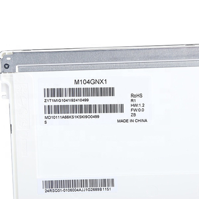 M104GNX1 R1 LVDS จอแสดงผล LCD อุตสาหกรรมขนาด 10.4 นิ้ว
