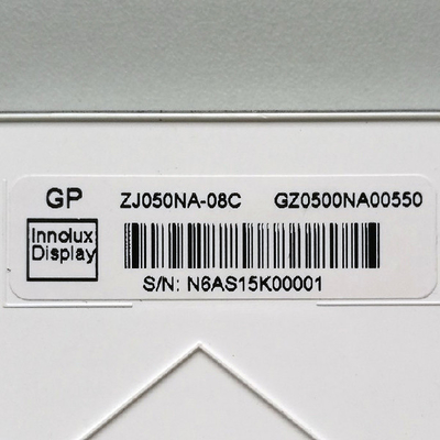 ZJ050NA-08C แผงแสดงผลหน้าจอ LCD INNOLUX 5.0 นิ้ว