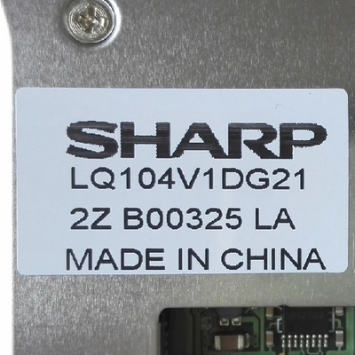 10.4 นิ้ว LQ104V1DG21 จอ LCD อุตสาหกรรมสำหรับอุปกรณ์อุตสาหกรรม