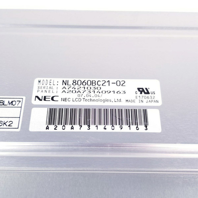 NL8060BC21-02 โมดูล LCD ใหม่ 8.4 นิ้ว 800*600 หน้าจอแสดงผล