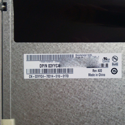 AUO M170ETN01.1 จอแสดงผล LCD ขนาด 17 นิ้ว 30 Pins LVDS Connector SXGA 96PPI