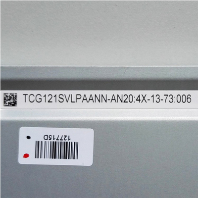 TCG121SVLPAANN-AN20 จอแสดงผล LCD อุตสาหกรรมขนาด 12.1 นิ้ว 800 × 600 พื้นผิวป้องกันแสงสะท้อน