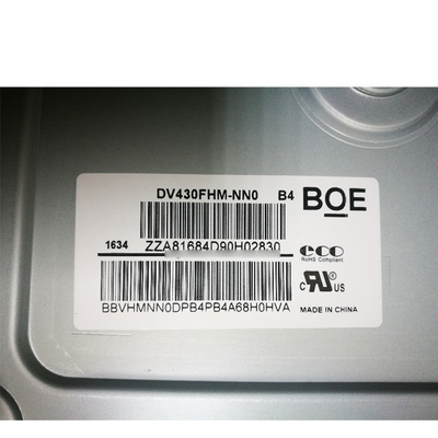 BOE 43 นิ้ว 1920 × 1080 DV430FHM-NN0 จอแสดงผล LCD สำหรับป้ายดิจิตอล