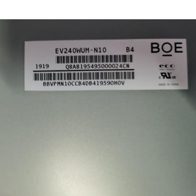 BOE EV240WUM-N10 โมดูลจอแสดงผล IPS LCD ขนาด 24.0 นิ้วความละเอียด RGB 1920X1200