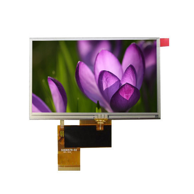 แผงแสดงผลหน้าจอ LCD ขนาด 5 นิ้ว AT050TN43 V1 800x480 สำหรับผลิตภัณฑ์อุตสาหกรรม