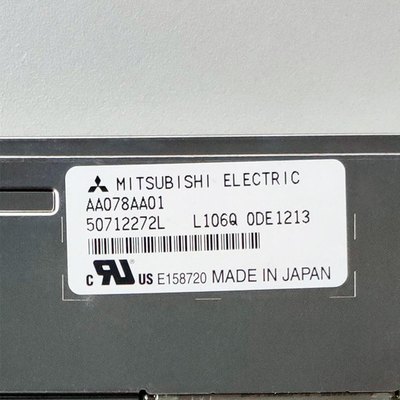 AA078AA01 ใหม่เอี่ยม 7.8 นิ้วหน้าจอแสดงผล LCD สำหรับการใช้งานอุตสาหกรรมสำหรับ Mitsubishi