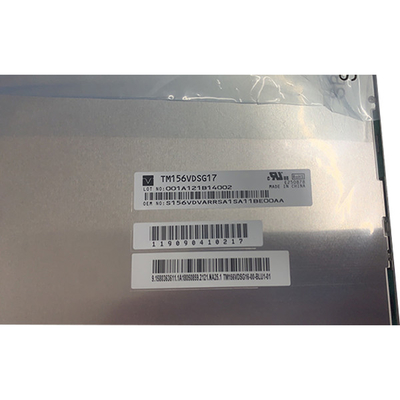 จอแสดงผล TFT LCD ขนาด 15.6 นิ้ว TM156VDSG17 LVDS 30 Pins อินเทอร์เฟซ RGB 1920X1080 สำหรับอุตสาหกรรม