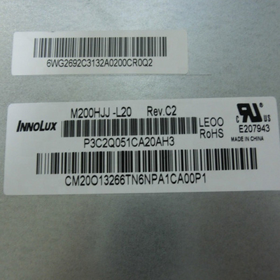 M200HJJ-L20 Rev.C1 C2 19.5 นิ้ว 1920x1080 FHD IPS จอแสดงผล LCD LVDS อินเทอร์เฟซ LCD สำหรับเครื่องจักรอุตสาหกรรม