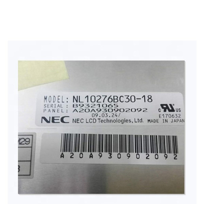 NL10276BC30-18 จอแสดงผล LCD 15 นิ้วสำหรับอุปกรณ์อุตสาหกรรม