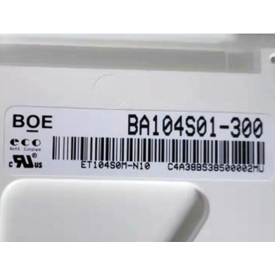 BOE 10.4 นิ้วจอแสดงผล TFT LCD หน้าจอ LCD 800X600 SVGA 96PPI ET104S0M-N11