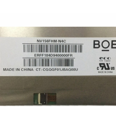 NV156FHM-N4C 15.6 นิ้วบาง 30pin FHD แล็ปท็อปหน้าจอแล็ปท็อปจอ LCD
