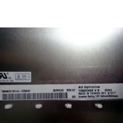 T260XW02 VB 30 Pins หน้าจอ LCD ขนาด 26 นิ้ว 1366*768 สำหรับ AUO