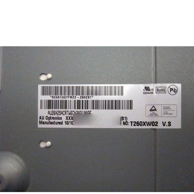 T260XW02 VS 30 Pins หน้าจอ LCD ขนาด 26 นิ้ว 1366*768 สำหรับ AUO