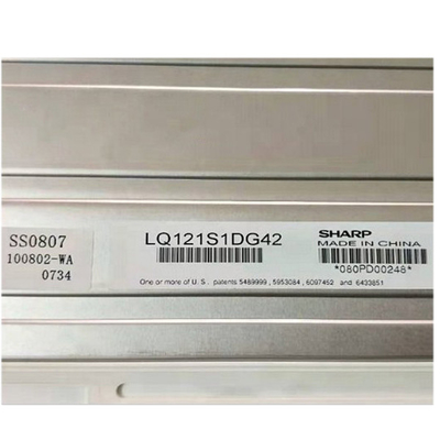 หน้าจอ LCD ขนาด 12.1 นิ้ว 82ppi LQ121S1DG42 800 (RGB) × 600 จอแสดงผล LCD
