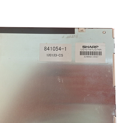 หน้าจอ LCD ขนาด 12.1 นิ้ว 82ppi LQ121S1LG74A 800 (RGB) × 600 ใช้กับผลิตภัณฑ์อุตสาหกรรม