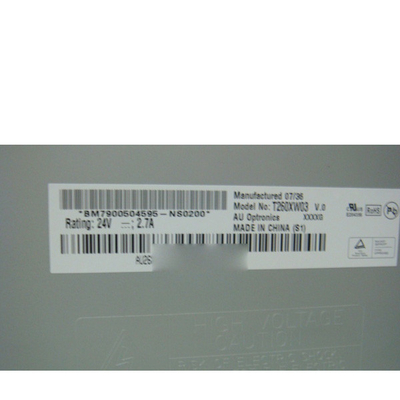 T260XW03 V0 30 Pins หน้าจอ LCD ขนาด 26 นิ้ว 1366 * 768 สำหรับAUOb