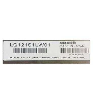 หน้าจอ LCD ขนาด 12.1 นิ้ว 82ppi LQ121S1LW01 สำหรับการใช้งานอุปกรณ์อุตสาหกรรม
