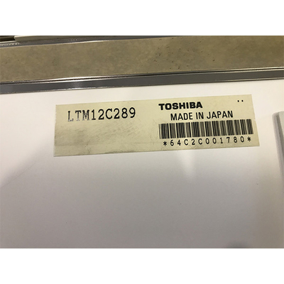 หน้าจอ LCD ขนาด 12.1 นิ้ว 82ppi LTM12C289 800 (RGB) × 600 จอแสดงผล TFT LCD