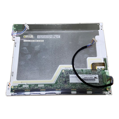 หน้าจอ LCD ขนาด 12.1 นิ้ว 82ppi LTD121C33S จอแสดงผล TFT CCFL LCD สำหรับอุปกรณ์อุตสาหกรรม