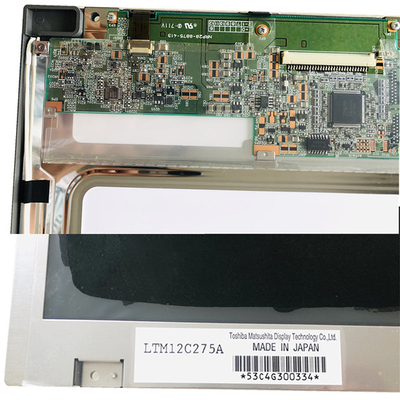 หน้าจอ LCD ขนาด 12.1 นิ้ว 82ppi LTM12C275A 800 × 600 จอแสดงผล LCD