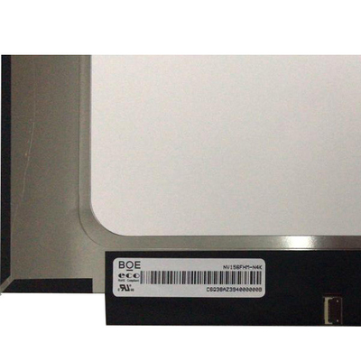 หน้าจอ LCD สำหรับแล็ปท็อป BOE 15.6&quot; NV156FHM-N4K RGB 1920×1080 RGB แถบแนวตั้ง 141PPI