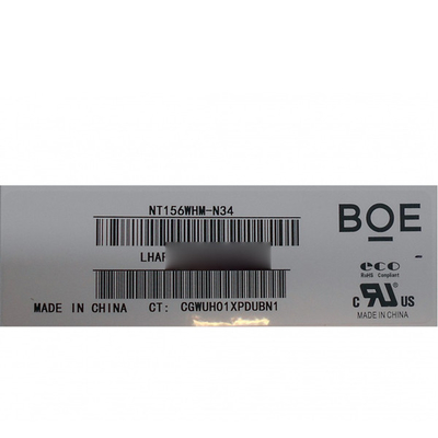BOE Vertical Stripe 15.6 จอ LCD NT156WHM-N34 30 พินหน้าจอ LCD แล็ปท็อป