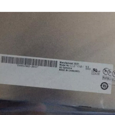 AUO 12.1 นิ้วหน้าจอ LCD G121XN01 V001 พร้อมจอ LCD อุตสาหกรรม 105ppi