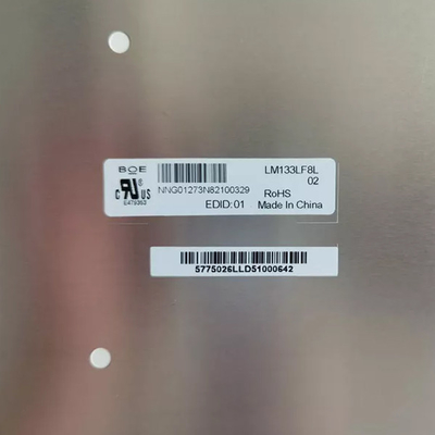 LM133LF8L02 13.3 นิ้วโมดูลจอแสดงผล TFT LCD 1920 * 1080 30 Pins แผงหน้าจอ LCD
