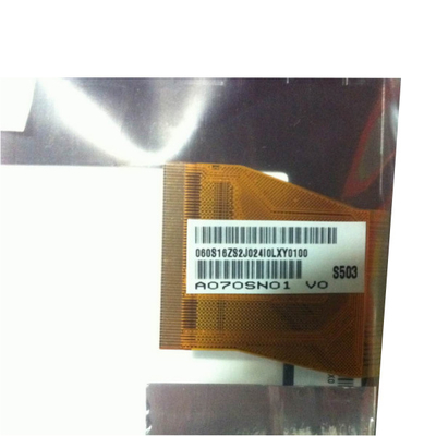 ระบบนำทางรถยนต์ 7 นิ้ว AUO A070SN01 V0 แผงหน้าจอแสดงผล LCD สำหรับเปลี่ยนรถยนต์อัตโนมัติ