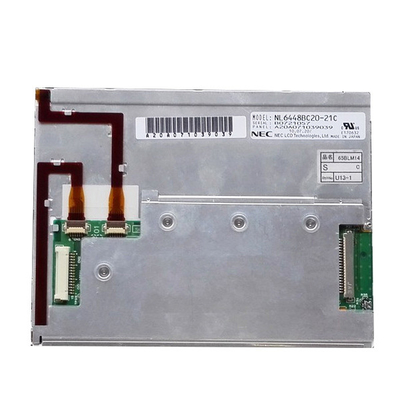 ใหม่และต้นฉบับ 640*480 6.5 นิ้วแผงแสดงผลหน้าจอ TFT LCD NL6448BC20-21C