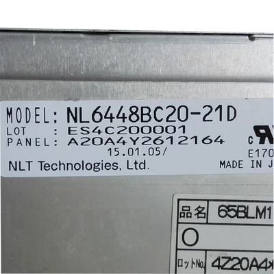 ต้นฉบับ NL6448BC20-21D แผงหน้าจอ LCD ขนาด 6.5 นิ้วสำหรับอุปกรณ์อุตสาหกรรม