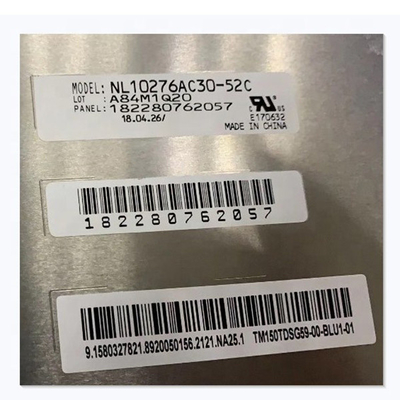 NL10276AC30-52C หน้าจอ LCD ดั้งเดิมขนาด 15.0 นิ้วสำหรับอุปกรณ์อุตสาหกรรม
