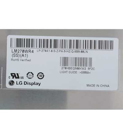 LG Display LM270WR4-SSA1 27.0 นิ้ว LCD Display PC Monitor แผงโมดูลหน้าจอ