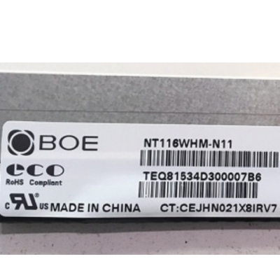 แล็ปท็อปขนาด 11.6 นิ้วหน้าจอ NT116WHM-N11 HD 30pin TN แผงหน้าจอ LCD สำหรับ Lenovo