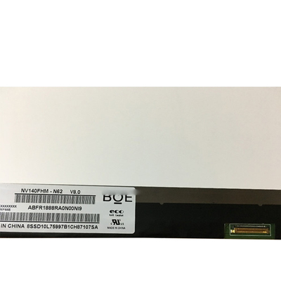 14.0 นิ้ว NV140FHM-N62 หน้าจอ LCD แล็ปท็อปสำหรับ ASUS VivoBook Flip 14 TP410UA TP410U