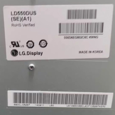 LD550DUS-SEA1 หน้าจอ LCD ขนาด 55 นิ้ว แถบแนวตั้ง RGB