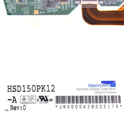 หน้าจอแล็ปท็อป LCD แหล่งกำเนิดแสง CCFL แสดงสี 262K สำหรับ HannStar