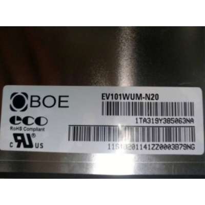 10.1 นิ้ว LVDS 45 Pins BOE แผงหน้าจอแสดงผล LCD สำหรับอุตสาหกรรมการแพทย์