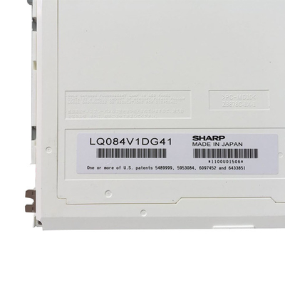 8.4 นิ้ว LCM 640x480 300 600:1 262K CCFL TTL LQ084V1DG41 จอแสดงผล LCD
