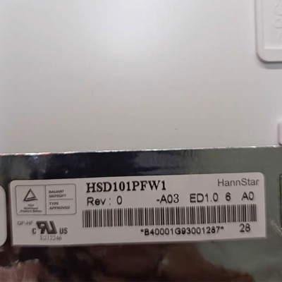 HSD101PFW1-A03 LCD display 10.1 นิ้ว tft lcd panel 1024*576 โมดูลจอ lcd 30 ปิน