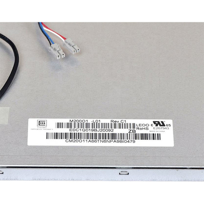 M200O1-L01 หน้าจอ LCD ขนาด 20.0 นิ้ว 1600*900 หน้าจอ LCD