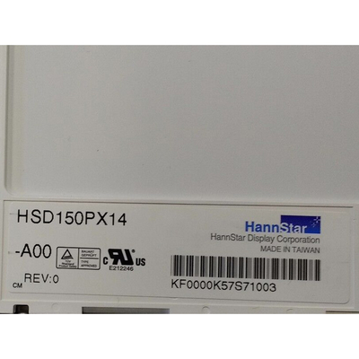 15.0 นิ้ว TFT LCD Display HSD150PX14-A00 30 Pin 1024*768 TFT LCD Screen