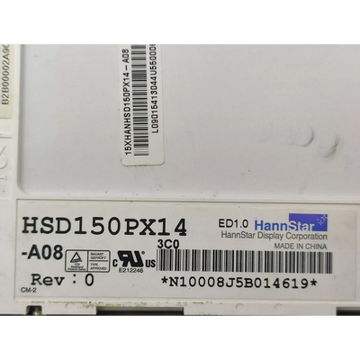 HSD150PX14-A08 แผ่นจอ LCD แผ่นจอ LCD 15.0 นิ้ว