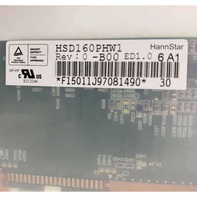 HSD160PHW1-B00 16.0 นิ้ว 1366 * 768 จอจอ LCD สําหรับคอมพิวเตอร์