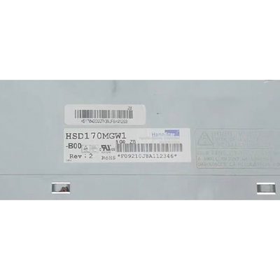17.0 นิ้ว 1440 * 900 TFT LCD Screen HannStar HSD170MGW1-B00