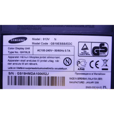 HSD190ME12-A06 19.0 นิ้วจอ LCD 1280*1024 LVDS 30 ปินจอ LCD