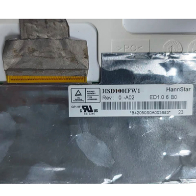 10.1 นิ้ว HSD100IFW1-A02 เน็ตบุ๊ค แผ่นจอ LCD LED