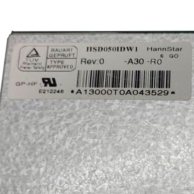 HSD050IDW1-A30-R0 แผ่นจอสัมผัสจอ LCD โมดูล TFT