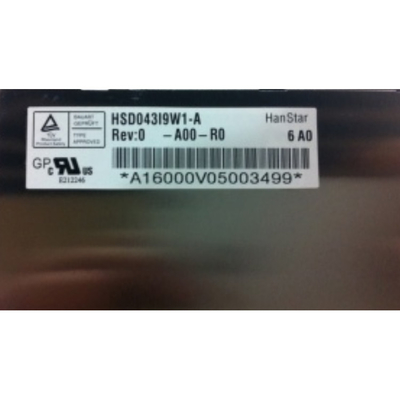 หน้าจอ LCD HSD043I9W1-A00-R00 ใหม่ 4.3 นิ้ว